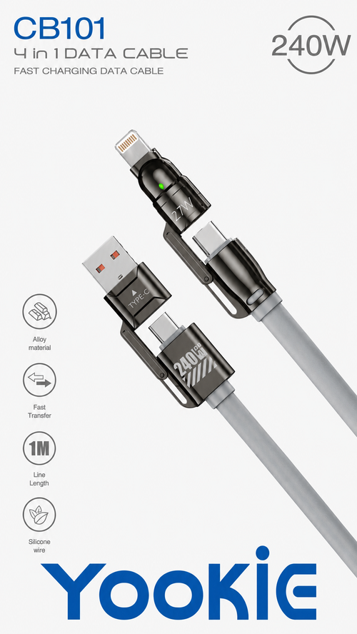 4-in-1 Charging Cable